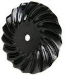 20 INCH X 6.5 MM VERTICAL TILL BLADE WITH 1-1/2 SQ X 1-3/4 RND AXLE