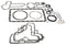 TISCO Conversion Gasket Set - With Crankshaft Seals for Kubota 07916-29515