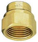 TEEJET BRASS OUTLET ADAPTOR CAP