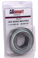 AGSMART 1-1/2 INCH HEX BORE BEARING - REPLACES AE40895 FOR JOHN DEERE BALER