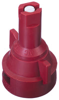 TEEJET AIR INDUCTION FLAT FAN TIP / CAP COMBO - RED