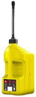 Tuff Jug with Auto Shut-Off Spout - Yellow, 5 Gallon, Generation 3