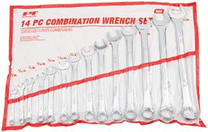 SAE COMBO WRENCH SET - 14PC