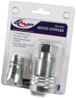 AGSMART QUICK COUPLER WITH TIP - 1/2" BODY x 1/2" NPT  - VISIPACK