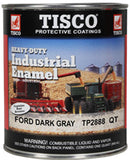 TISCO Tractor & Implement Paint - Ford Dark Gray, Quart