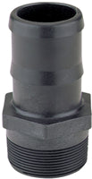 1-1/4 INCH MNPT X 1-1/4 INCH HOSE BARB  POLY