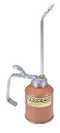 12 OUNCE INDUSTRIAL PUMP OILER WITH STRAIGHT SPOUT - METAL CONTAINER