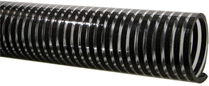 Kanaflex® Seed Delivery Hose - 2-1/2", Clear with Black Spiral