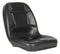 COMPACT TRACTOR SEAT FOR KUBOTA AND OTHERS - BLACK VINYL