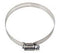 3-1/16 INCH - 4 INCH RANGE - STAINLESS STEEL HOSE CLAMP