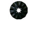 20 INCH X 5 MM 8 WAVE COULTER WITH 8 HOLES ON 5 AND 5-1/4 INCH CIRCLE
