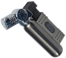 BUTANE POCKET TORCH ANGLED HEAD - REFILLABLE