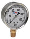 100 PSI LIQUID FILLED  / STAINLESS GAUGE - 4" DIAMETER