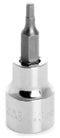 3MM X HEX BIT IMPACT SOCKET - 3/8 INCH DRIVE