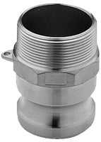 F SERIES 2" ALUMINUM MALE ADAPTER X MALE PIPE THREAD