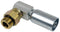 VARI-CRIMP SERIES - 3/8 INCH HOSE, WITH 3/4 X 16 THREAD SIZE, ORB MALE 90 ELBOW SWIVEL