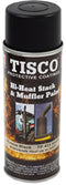 TISCO Tractor & Implement Paint - Universal High Heat Black Aerosol (6-Pack)