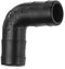 1-1/2 INCH X 1-1/2 INCH HOSE BARB X HOSE BARB  POLY ELBOW - 90