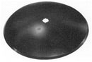 24 INCH X 3/16 INCH SMOOTH DISC BLADE WITH 1-3/4 INCH ROUND AXLE