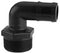 ELBOW, NYLON, 1-1/2" MALE PIPE THREAD X 1-1/2" HOSE BARB