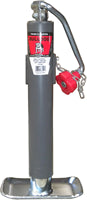 10" LIFT X 5,000 LB, TOP WIND, TUBE MOUNT, ROUND TUBE BULLDOG JACK