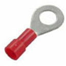 RING TERMINAL INSULATED RED 22-18AWG