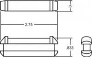 25 SERIES FLEX-PIN FOR BUCKET TOOTH