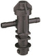 QUICKJET DOUBLE BARB NOZZLE BODY - 3/4" HOSE - HAS TOP DIAPHRAGM