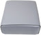 GRAY/SILVER VINYL ALL-WEATHER SEAT CUSHION