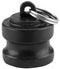 AGSMART 1-1/2" POLY PLUG FOR FEMALE COUPLER