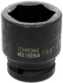 1-3/8 INCH X 6 POINT STANDARD IMPACT SOCKET - 3/4 INCH DRIVE