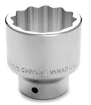 50MM X 12 POINT STANDARD IMPACT SOCKET - 3/4 INCH DRIVE