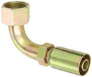 VARI-CRIMP SERIES - 3/4 INCH HOSE, WITH 1-7/16 X 12 THREAD SIZE, ORF FEMALE 90 ELBOW SWIVEL