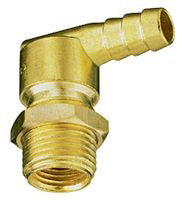 SINGLE HOSE BARB NOZZLE BODY - 3/8" HOSE -BRASS