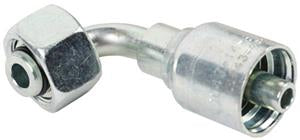 1/4 INCH HOSE X M18 METRIC S FEMALE ELBOW - 90 SWIVEL