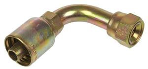 5/8 INCH HOSE X 7/8 JIC FEMALE ELBOW - 90 SWIVEL