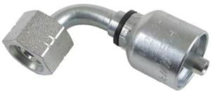 1/4 INCH HOSE X 1/4 BSP PARALLEL PIPE FEMALE ELBOW - 90 SWIVEL