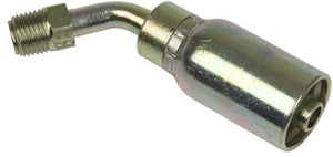 3/8 INCH HOSE X 5/8 INCH - 18 INVERTED SAE 45 MALE ELBOW - 45 SWIVEL, WHILE SUPPLIES LAST