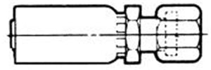 5/8 INCH HOSE X 1-3/16 INCH - 12 ORFS FEMALE STRAIGHT SWIVEL