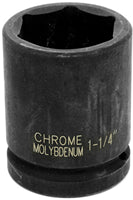 1-1/4 INCH X 6 POINT STANDARD IMPACT SOCKET - 3/4 INCH DRIVE