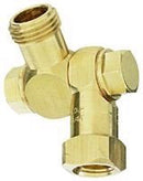 SINGLE  SWIVEL BODY - 1/4" FEMALE NPT  - BRASS