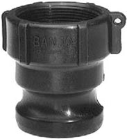 3/4" A SERIES CAM LOCK COUPLER - 3/4" MALE ADAPTER X 3/4" FEMALE NPT