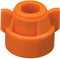 QUICKJET CAP FOR ROUND BODY SPRAY TIPS - ORANGE    REPLACES CP25597 / 25598 SERIES