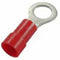 RING TERMINAL INSULATED RED 8AWG 3/8" 4PK