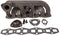 Intake & Exhaust Manifold for Massey Ferguson, 1750343M91