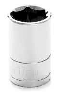 17MM X 6 POINT STANDARD IMPACT SOCKET - 1/2 INCH DRIVE