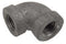 1/4 INCH X 1/4 INCH FNPT X FNPT  GALVANIZED ELBOW - 90