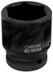 1-1/2 INCH X 6 POINT STANDARD IMPACT SOCKET - 3/4 INCH DRIVE