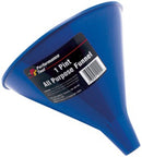 1 PINT ALL PURPOSE FUNNEL - BLUE PLASTIC