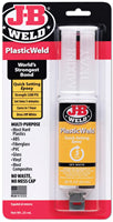 J-B WELD MULTIPURPOSE PLASTICWELD EPOXY - 25 MIL CARDED SYRINGE